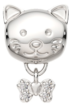 Подвеска Lucente Silver ZO-0440806 вес 1.37 г серебро, фианит