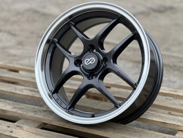 Enkei-rgw0218l_2 7x15/4x100 D73.1 ET35 4 диска черный, серебристый, графит