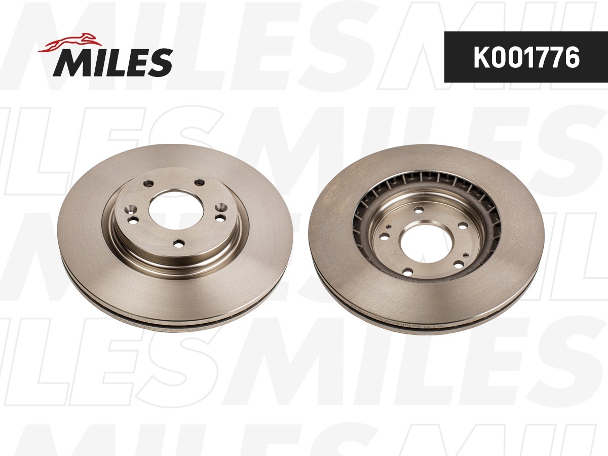 Диски MILES передние K001776