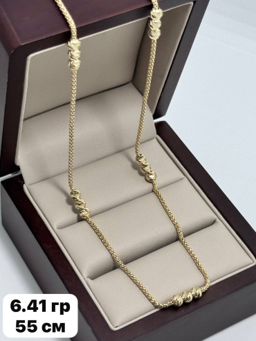Sandu gold 585214251 длина 55 см, вес 6.41 г золото, плетение дорика