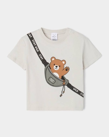 Футболка Baby Go серый
