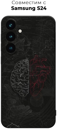 Чехол для Samsung S24 FE рисунок