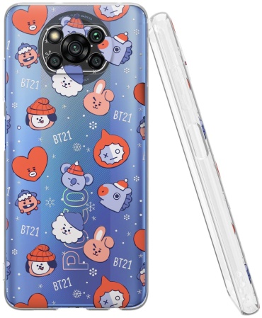 Чехол Mcover для POCO POCO X3/X3 Pro рисунок
