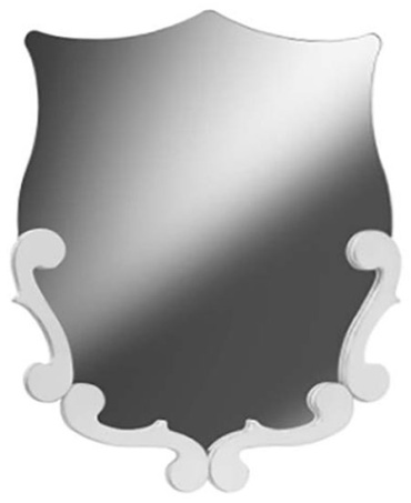 Зеркало настенное belux Вена 75.7x88.35 см