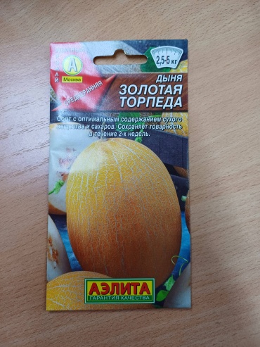 Аэлита дыня Золотая торпеда