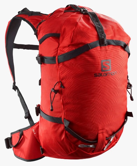 Рюкзак Salomon текстиль красный