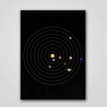 Quantum картина Космос внутри 21x30 см
