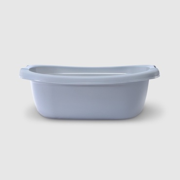 STARS PLAST таз 94038-Сер Таз овальный 25л.STARS PLAST (59см41,1см20,6см) (Серый) 25 л