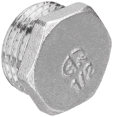 Aqualink заглушка 3/4, латунь никелированная, 1 шт