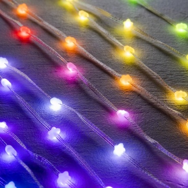 Нить, роса Luazon Lighting цвет свечения мультиколор 5 м