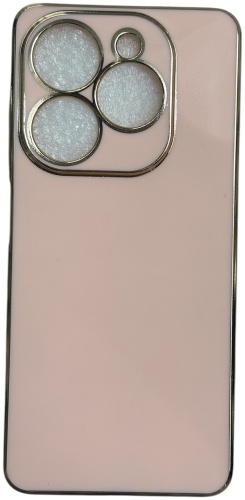 Чехол для TECNO Spark Go 2024, Spark 20, Spark 20C розово-золотой
