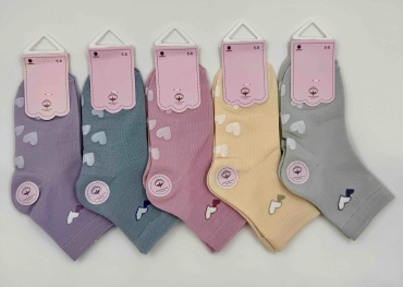 Носки Djos Socks Rav-9 5 пар мультиколор 1-4 года