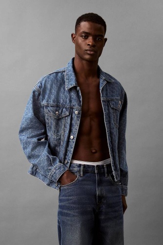 Джинсовая куртка Calvin Klein Jeans синий