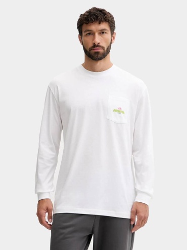 Лонгслив The North Face белый