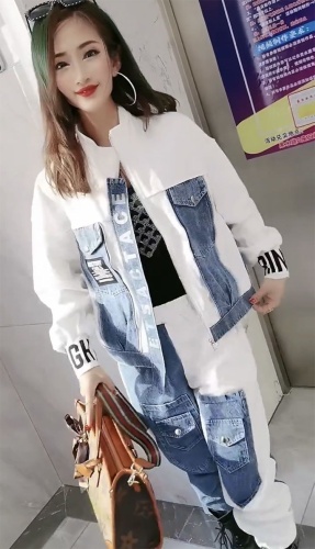 Костюм повседневный DenimSport синий, белый