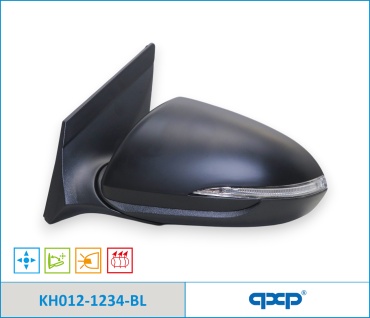 Зеркало в сборе QXP KH0121234BL/R левое/правое для Hyundai Accent 2018-2021