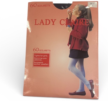 Колготки матовые LADY CLAIRE темно-синий