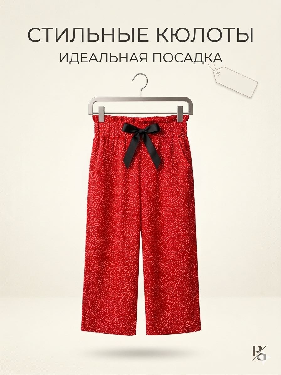 Повседневные брюки Kids collection красный