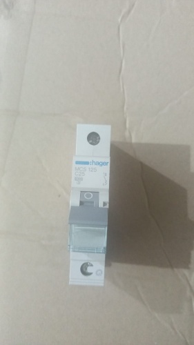 Hager автоматический выключатель 1P 25 A, 6 кА, 220/380 В