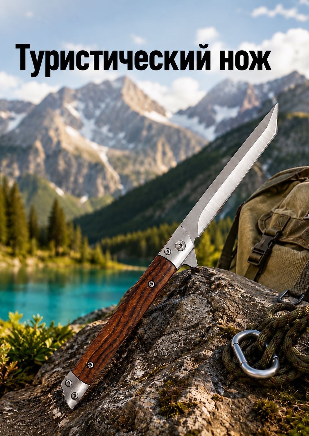 Нож универсальный LUMRAY, лезвие: нержавеющая сталь 1 шт