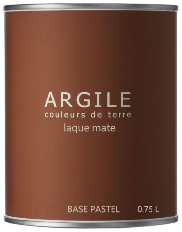 Argile водоэмульсионная LAQUE MATE base pastel 0.75 л, бесцветный/прозрачный цвет