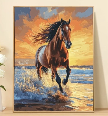 Картина по номерам DIY DIGITAL PAINTING A0055 холст на подрамнике 50x40 см