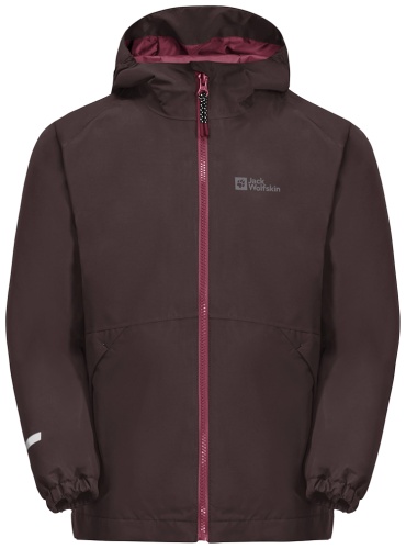 Зимняя куртка Jack Wolfskin бордовый