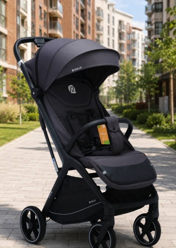 Коляска прогулочная New Lux NL S1, черный