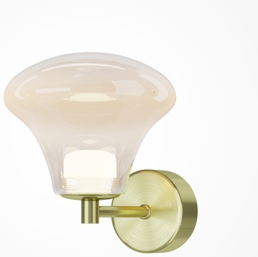 Бра настенный Maytoni LED, латунь