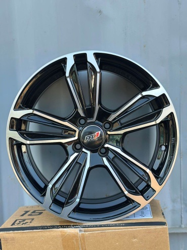 FFP 3356 7x15/4x100 D67.1 ET35 4 диска черный, серебристый