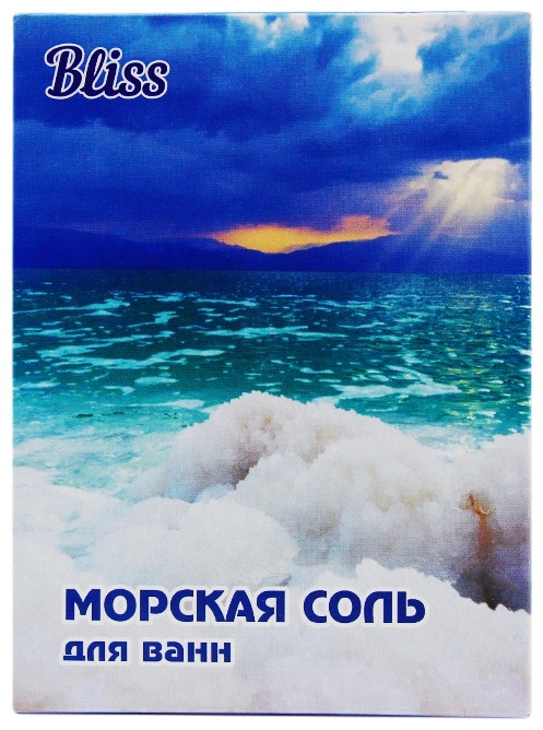 BLISS БЛИСС СОЛЬ ДЛЯ ВАНН 500г МОРСКАЯ морская соль 500 г