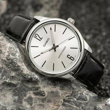 Кварцевые CASIO MTP-V005L-7BUDF нержавеющая сталь