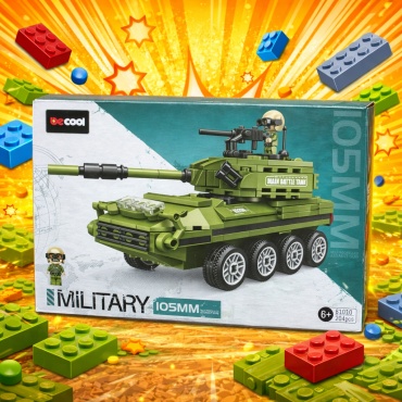 Конструктор Decool Military 61010, деталей 204 шт