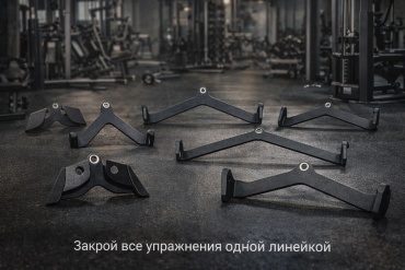 Metasport РУКОЯТКИ ДЛЯ БЛОЧНОГО ТРЕНАЖЕРА METASPORT PRO рукоятка для тяги