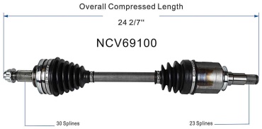 GSP привод колеса в сборе NCV69100