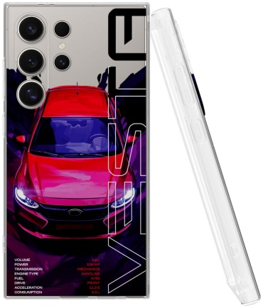 Чехол Mcover для Samsung Galaxy S24 Ultra рисунок