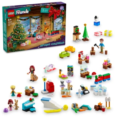 Конструктор LEGO Новогодний календарь 42637, деталей 272 шт