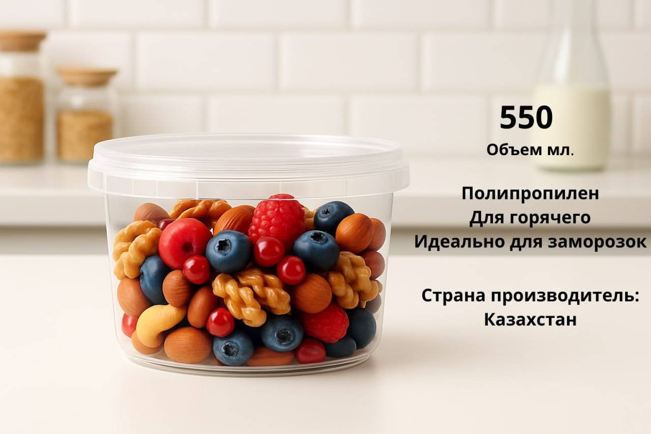Ведро 032127645 прозрачный 100 шт