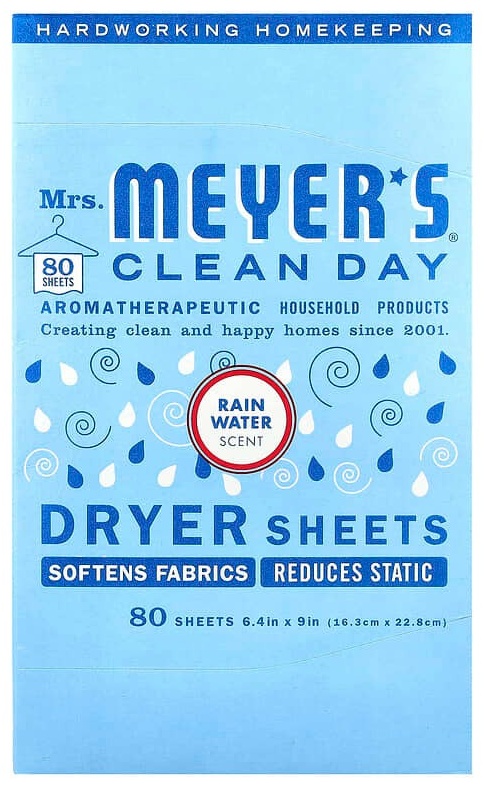 Mrs. Meyers Clean Day салфетки-кондиционер для сушильной машины MRS-11559