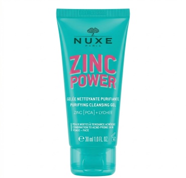 Nuxe Zinc Power Очищающий гель 30 мл