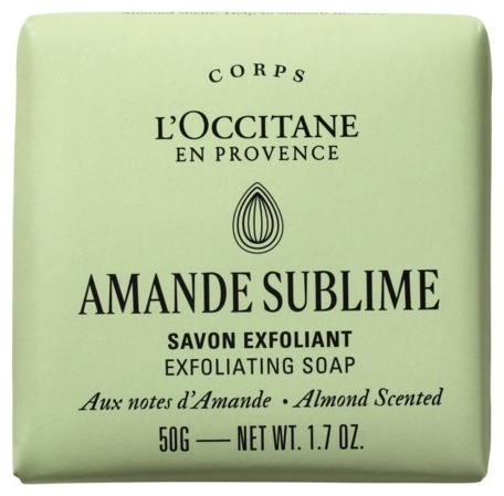 Кусковое мыло туалетное L'Occitane Amande Миндаль 50 г
