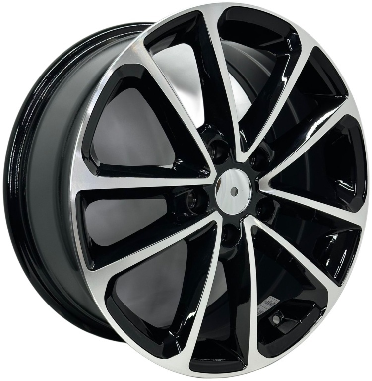 Top Grade 5096 7x17/5x114.3 D67.1 ET45 4 диска черный, серебристый