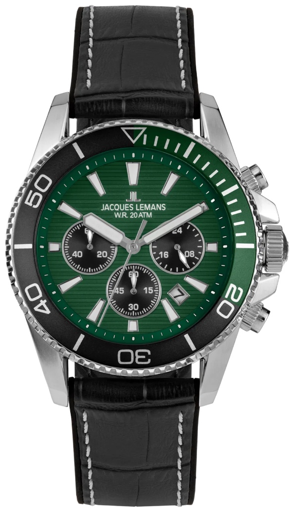 Кварцевые JACQUES LEMANS 1-2206C нержавеющая сталь
