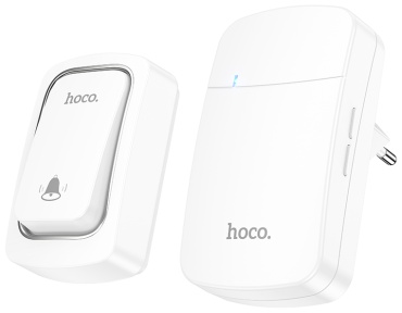 Hoco звонок с кнопкой HI26 белый