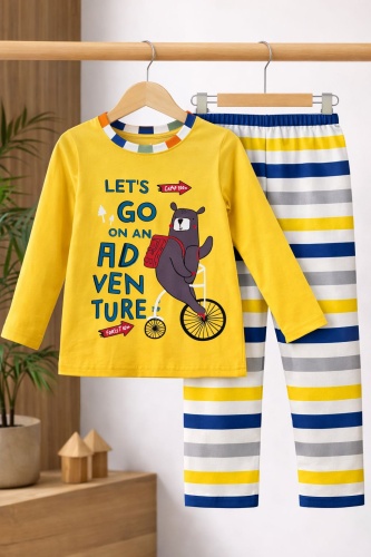 Пижама Cicito Kids желтый