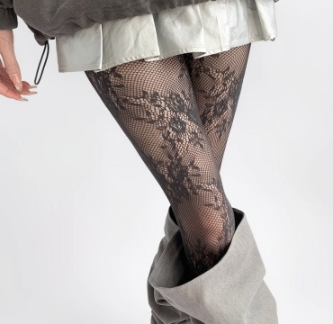 Колготки OK Style серый, графит