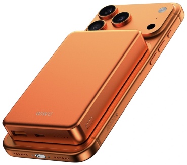 Внешний аккумулятор WIWU Wi-P15-1 Power Bank 10000 мАч 15 Вт оранжевый