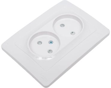 Розетка Systeme electric Blanca, белый