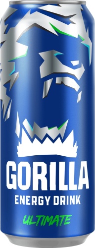 Напиток Gorilla Energy Drink Ultimate энергетический 0.45 л