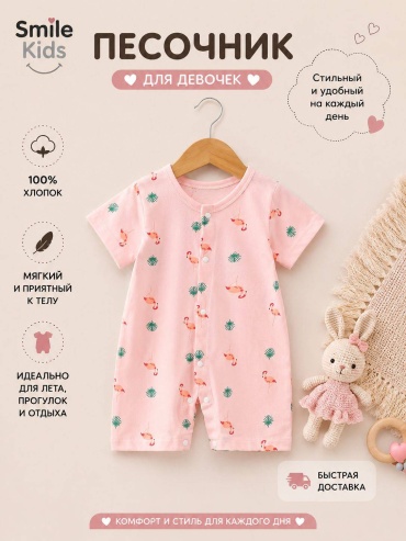 Песочник розовый